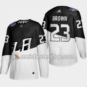 Los Angeles Kings Dustin Brown 23 Adidas 2020 Stadium Series Trikot Authentic - Herren